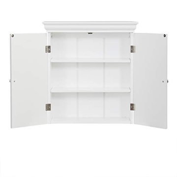 Teamson Home Stratford Stylish Wall Cabinet for Smart Storage