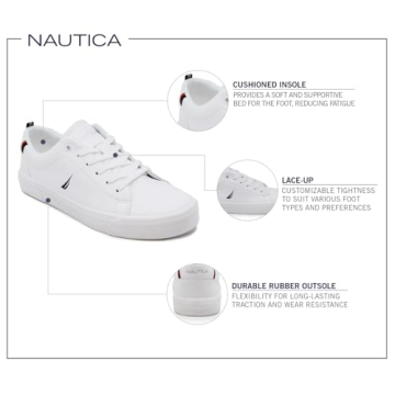 Nautica Men's Fashion Sneakers for Ultimate Comfort