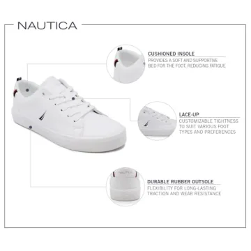 Nautica Men's Fashion Sneakers for Ultimate Comfort