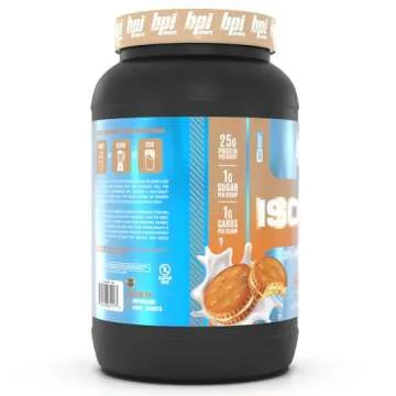 BPI Sports Iso Hd – 100% Whey protein isolates – Muscle Growth, Recovery, Weight Loss, Meal Repl...