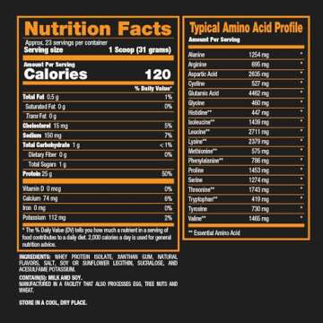 BPI Sports Iso Hd – 100% Whey protein isolates – Muscle Growth, Recovery, Weight Loss, Meal Replacement – Zero Sugar, Low Carb, Low Calorie – for Men & Women – Vanilla Cookie, 25.6 oz