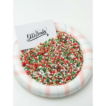 DoDoBeads 4500 Pcs Holiday Assorted Glass Beads