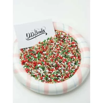 DoDoBeads 4500 Pcs Holiday Assorted Glass Beads