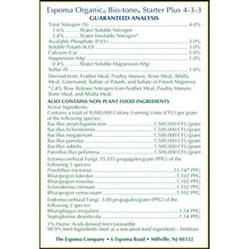 Espoma Bio-Tone Organic Starter Plant Food for All Plants