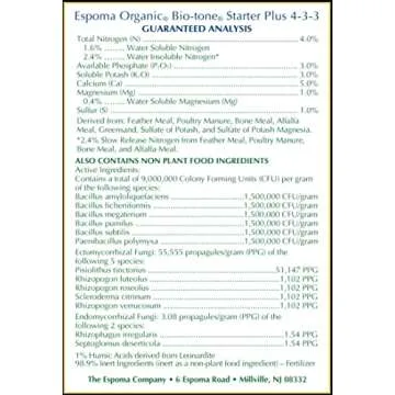 Espoma Bio-Tone Organic Starter Plant Food for All Plants