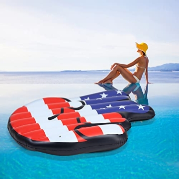 American Flag Pool Float for Summer Fun and Celebrations