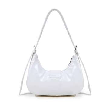 Verdusa Women's Studded PU Leather Clutch Shoulder Tote - Stylish & Versatile Handbag