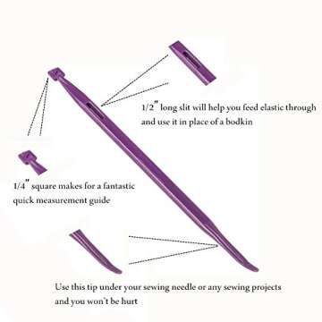 That Purple Thang Multifunctional 2Pcs for Sewing Craft Projects Use by Windman(Purple)