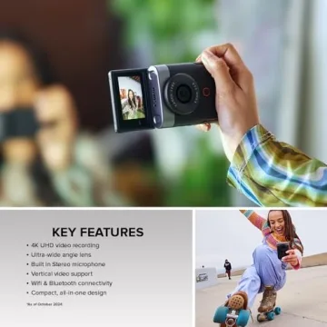 Canon PowerShot V10 Compact Vlogging Camera for Creators