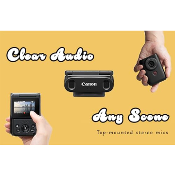 Canon PowerShot V10 Compact Vlogging Camera for Creators