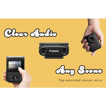 Canon PowerShot V10 Compact Vlogging Camera for Creators