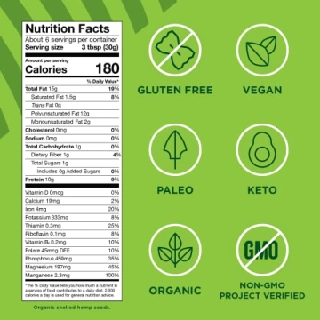 Manitoba Harvest Hemp Seeds | 10g Protein & Omega-3s