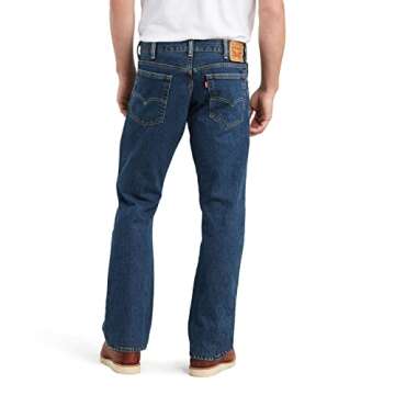 Shop Levi's Men's 517 Boot Cut Jeans in Dark Stonewash