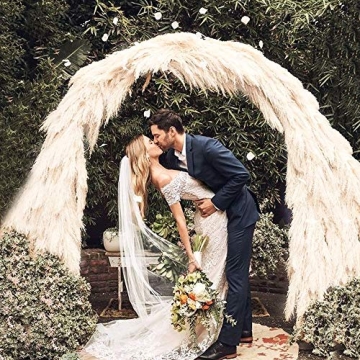 Natural White Pampas Grass Elegant Decor 25pcs