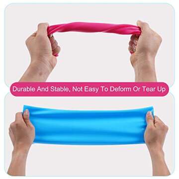 3 Pack Silicone mat Large Silicone Sheets for Crafts, Liquid, Resin Jewelry Casting Molds Mat, Silicone Placemat 15.7” x 11.8” (Blue & Rose Red & Green)