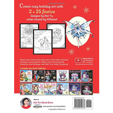 Cozy Christmas: A Festive Coloring Book for All Ages