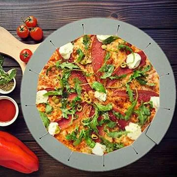 GOLF Silicone Pie Crust Shield,Adjustable Pie Crust Shield for Baking Pie Fit 8 Inch to 11 Inch Diameter Pies Protector Shield (4Pcs,Red,Blue,Green,Grey)