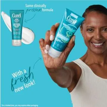 Curel Extreme Dry Hand Relief, Dermatologist Recommended, Long-Lasting Cream For Dry Hands, Paraben ...