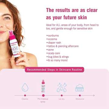 Think Smarter Products HOCL All-Purpose Cleaner with Hypochlorous Acid, All-Natural Surface Cleaner, & Skin Hydrator 8fl oz Clear Spray