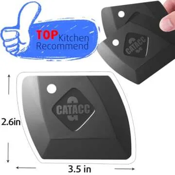 G.CATACC 4-Pack Pan Scraper Kitchen Tool for Cleanup