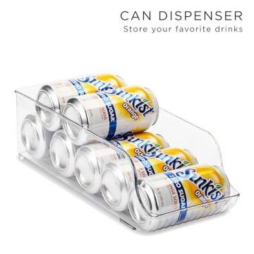 Sorbus Refrigerator Organizer Set - BPA-Free Storage Bins