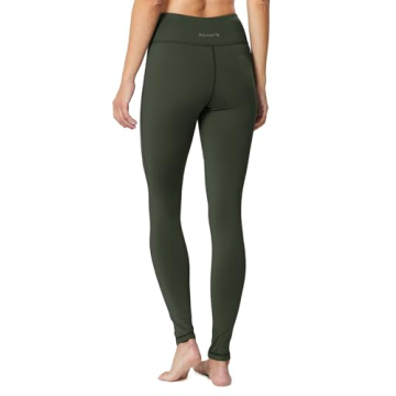 Warm High Waisted Thermal Yoga Pants - BALEAF