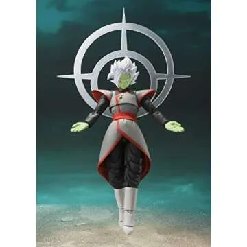 Tamashii Nations S.H. Figuarts Zamasu (Potara Ver.) "Dragon Ball Super" - Iconic 6 Inch Action Figur...