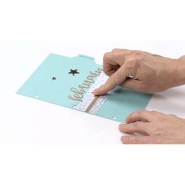 We R Memory Keepers Tab Paper Punch for Custom Organizing Solutions