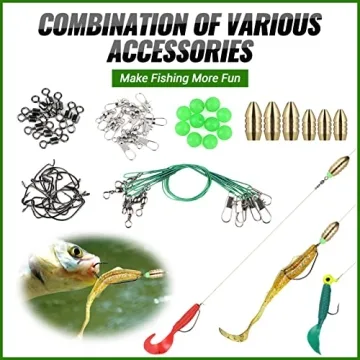 PLUSINNO Premium Fishing Tackle Set for All Anglers