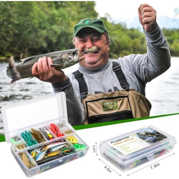PLUSINNO Premium Fishing Tackle Set for All Anglers