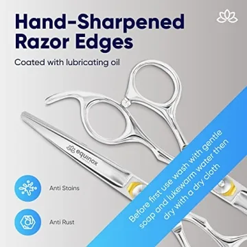 Equinox Razor Edge Hair Scissors - Professional Precision Cutting