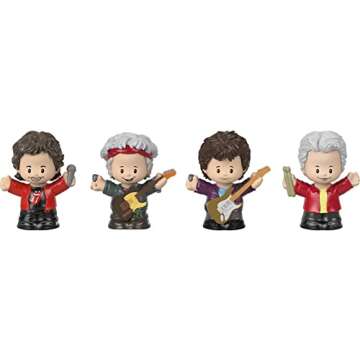 Little People Collector Rolling Stones Rock Band Special Edition Set for Adults & Fans, 4 Figures in...