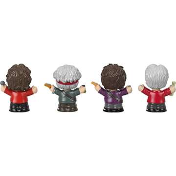 Little People Collector Rolling Stones Rock Band Special Edition Set for Adults & Fans, 4 Figures in Display Package