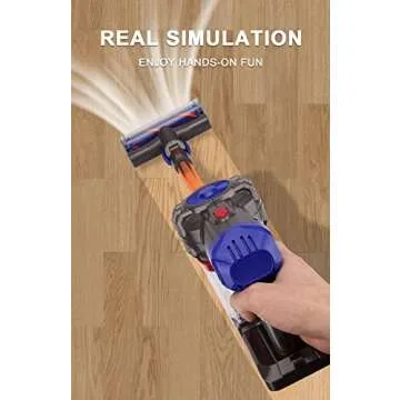 MEIJIABA Toy Vacuum for Toddlers - Safe & Fun Clean Up!