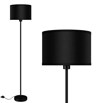 AUQUEE Floor Lamps for Living Room, Modern Standing Lamp, Foot Switch Design