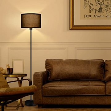 AUQUEE Modern Floor Lamp for Living Room & Bedroom