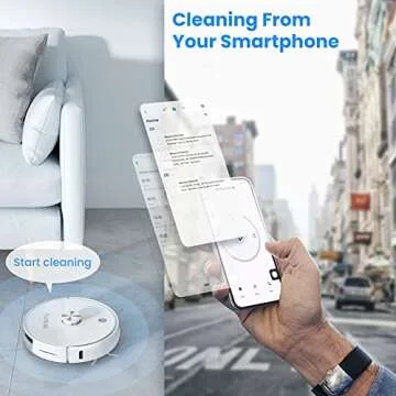 HONITURE Q6 Pro Robot Vacuum Cleaner with Smart Features