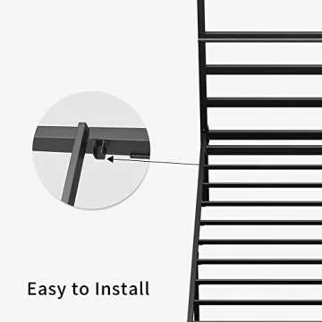 Elegant YITAHOME Canopy Bed Frame for Comfort and Style