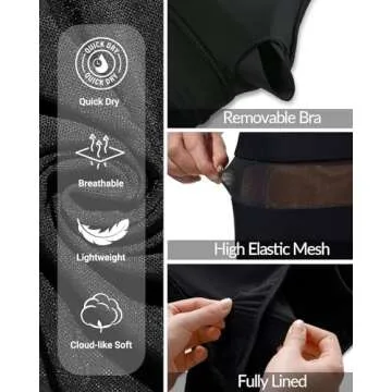 Holipick Women's Black One Shoulder One Piece Swimsuit Cutout Bathing Suits Mesh Slimming Swimwear for Teen Girls X-Large