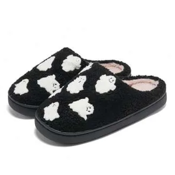 GEBUFAW Happy Face Slippers for Everyone