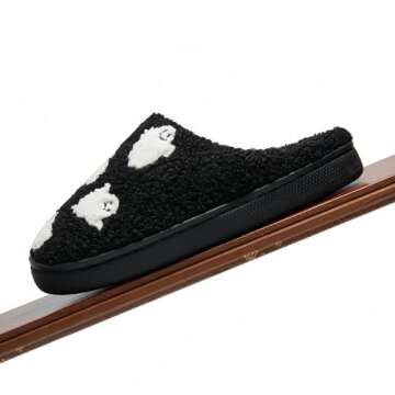 GEBUFAW Happy Face Slippers for Everyone