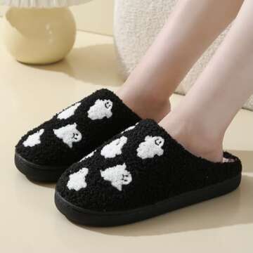 GEBUFAW Happy Face Slippers for Everyone