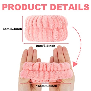 8 Pcs Spa Wrist Washband Set - Stay Dry & Stylish