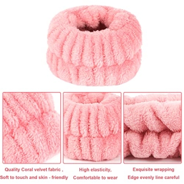 8 Pcs Spa Wrist Washband Set - Stay Dry & Stylish