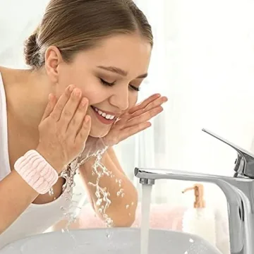 8 Pcs Spa Wrist Washband Set - Stay Dry & Stylish