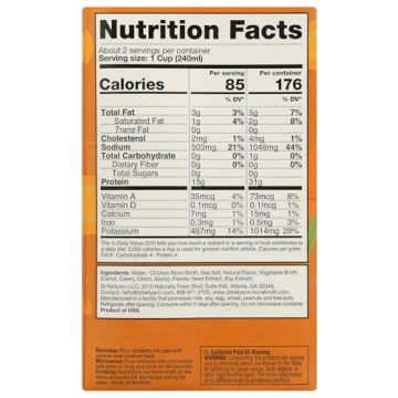 Nourish with Dr. Kellyann Roasted Chicken Bone Broth