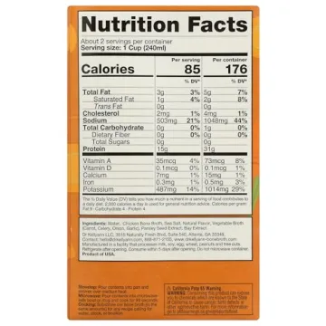 Nourish with Dr. Kellyann Roasted Chicken Bone Broth