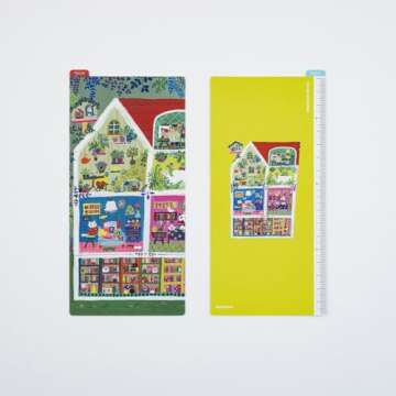 Hobonichi Techo Accessories Yumi Kitagishi: Hobonichi Pencil Board for Weeks (Animal Condo)