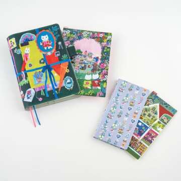 Hobonichi Techo Accessories Yumi Kitagishi: Hobonichi Pencil Board for Weeks (Animal Condo)
