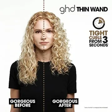 ghd Thin Wand Hair Curler for Perfect Tight Curls